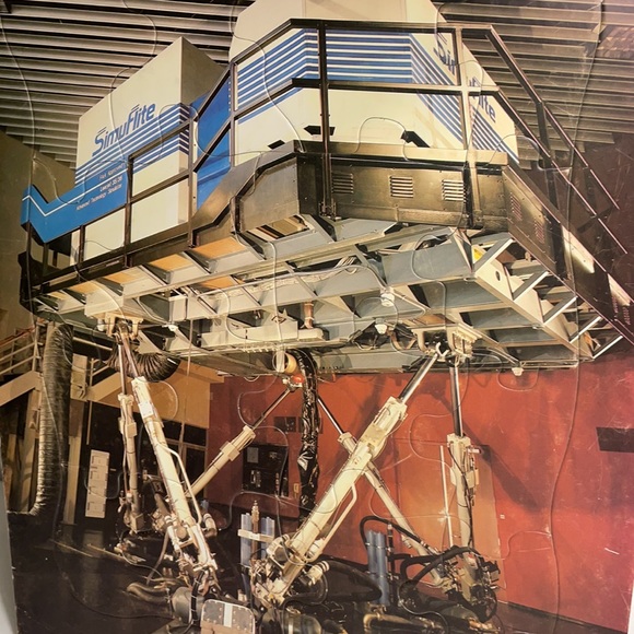 Cool Vintage Simuflite Robotics Photograph Puzzle - Picture 2 of 12